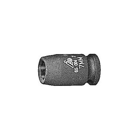 Holex 1/4 inch Drive Impact Socket, 6 mm 650040 6